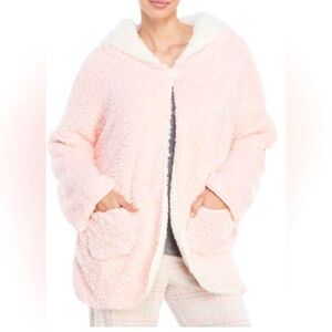 Jessica Simpson reversible Sherpa cardigan